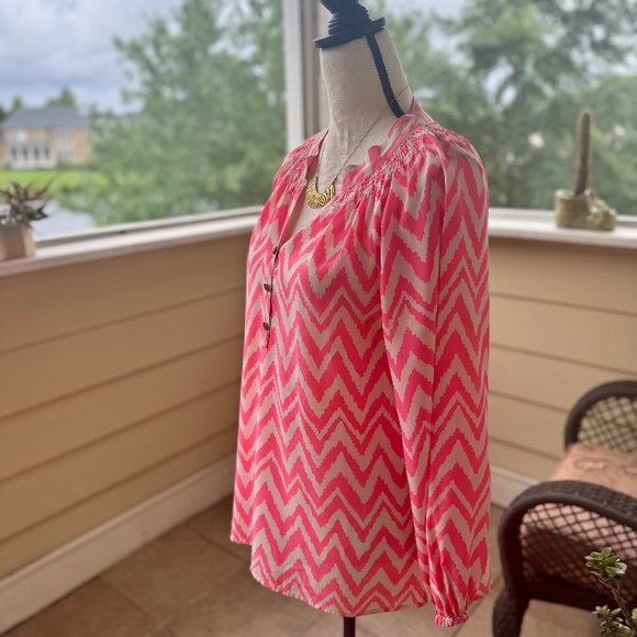 Lilly Pulitzer Elsa Silk Top - Size M - Picture 2 of 11